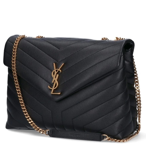 Extremely Rare!! YSL Saint Laurent LOULOU MEDIUM BAG MATELASSÉ Y GRAINED LEATHER - Picture 3 of 17